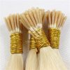 Blonde I-Tip Hair Extensions