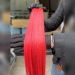 Pink Rose Weft Hair