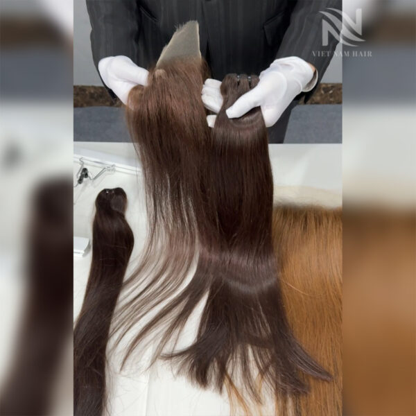 Chestnut Brown Lace