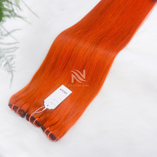 #130 Fire Orange Weft