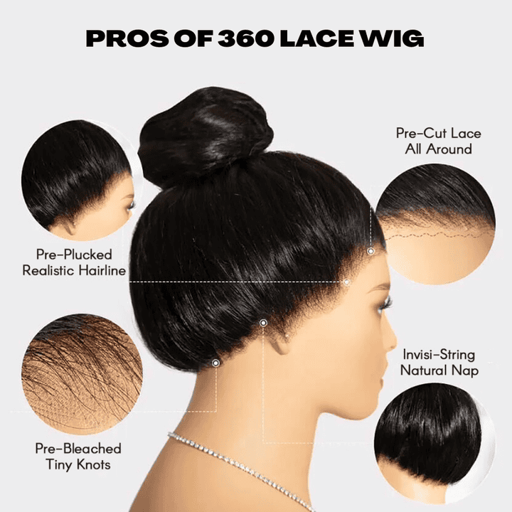 Pros of 360 Lace Wig