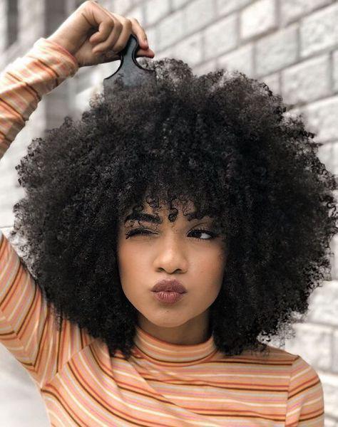Afro Curly Hair is an amazing look