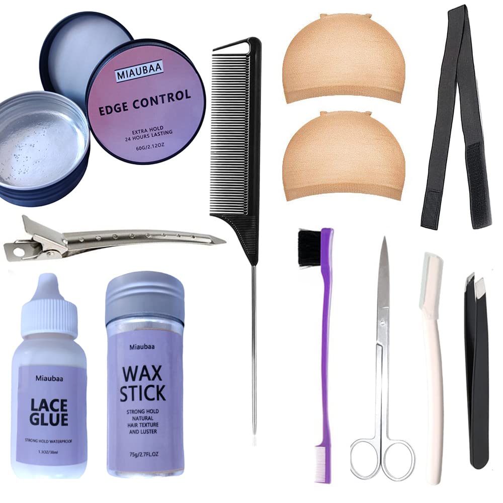 Tool set for install lace front wig