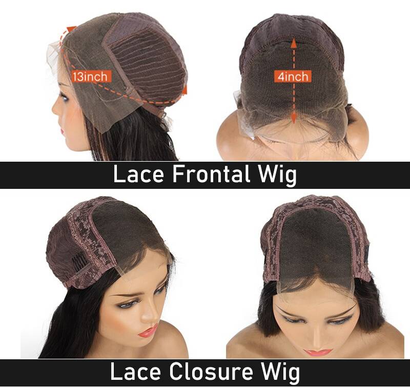 closure wig vs frontal wig